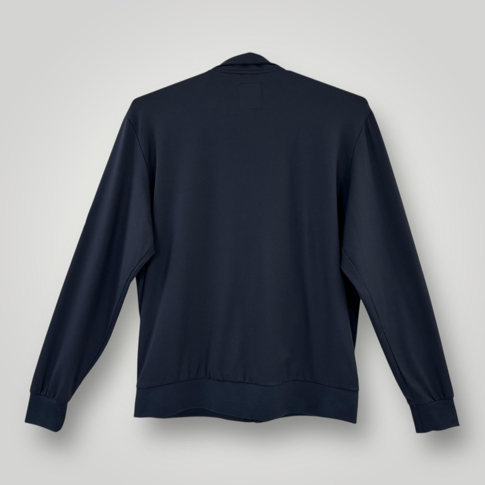TravisMathew Track Jacket Mens L Navy Full‎ Zip Golf Lightweight Televisa Logo - Picture 4 of 9